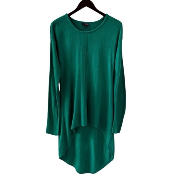 The Limited Green Long Sleeve Pointelle Knit Sweater Size Small - Picture 2 of 5